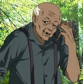 看门的村民