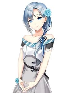 White Hair Woman