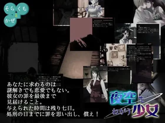 夜空をねがう少女