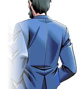 渋い男