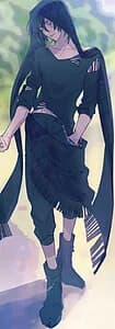 黒い男