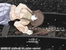 Might -I think of you as yourself.-