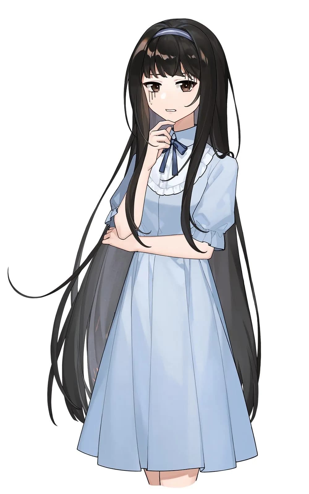 黑长直