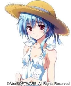 麦わら帽子の少女