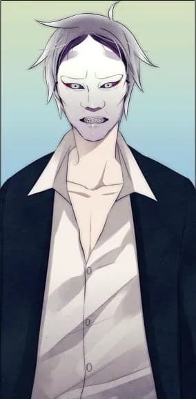 能面の男